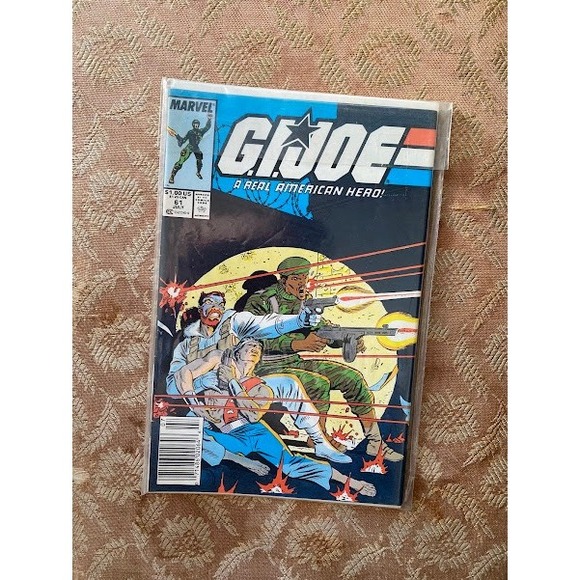Marvel Other - Marvel Comics GI Joe A Real American Hero 61 July 1987 Vintage Copper Age Comic